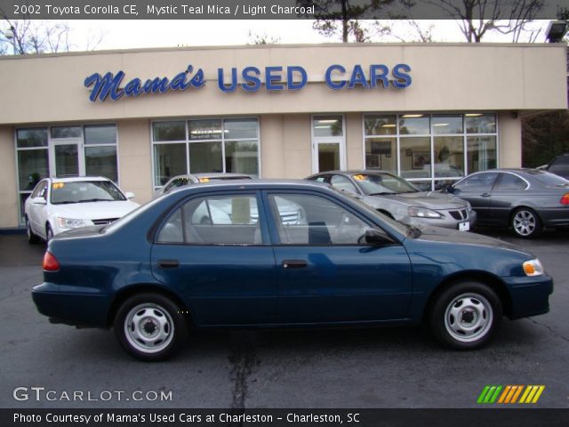 2002 Toyota Corolla CE in Mystic Teal Mica