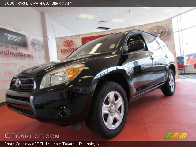 2008 Toyota RAV4 4WD in Black