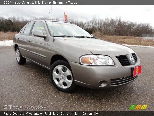 2004 Nissan Sentra 1.8 S in Bronze Shimmer