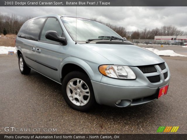 2003 Dodge Grand Caravan Sport in Butane Blue Pearl