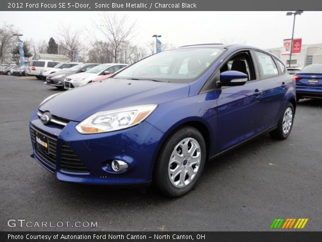 2012 Ford Focus SE 5-Door in Sonic Blue Metallic