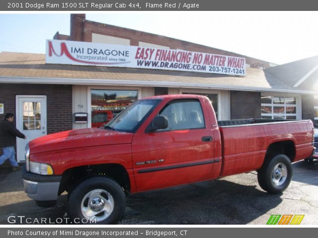 2001 Dodge Ram 1500 SLT Regular Cab 4x4 in Flame Red
