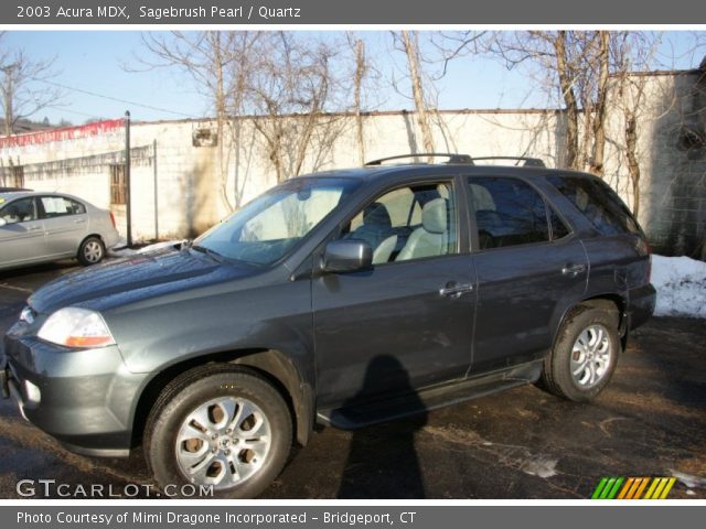 2003 Acura MDX  in Sagebrush Pearl