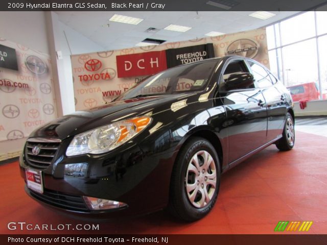 2009 Hyundai Elantra GLS Sedan in Black Pearl