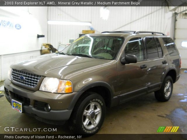 2003 Ford Explorer XLT AWD in Mineral Grey Metallic