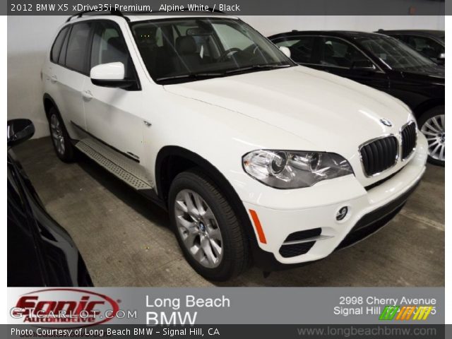 2012 BMW X5 xDrive35i Premium in Alpine White