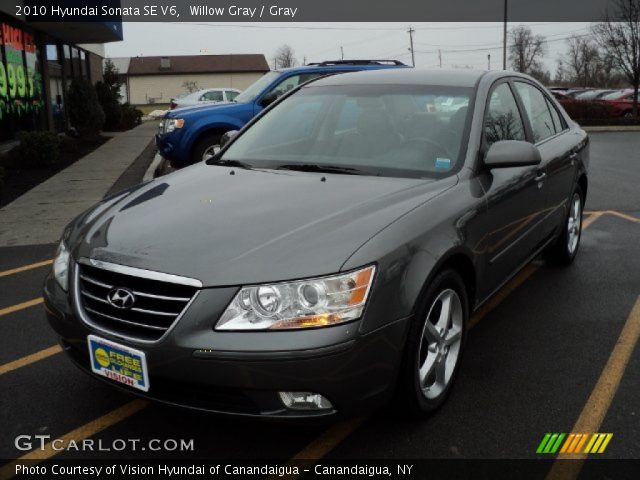2010 Hyundai Sonata SE V6 in Willow Gray