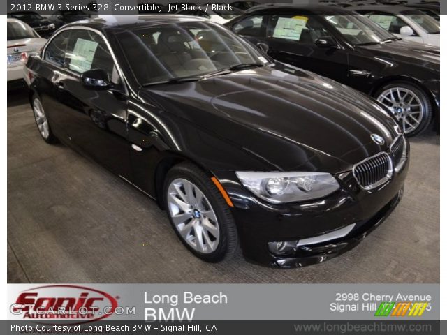 2012 BMW 3 Series 328i Convertible in Jet Black