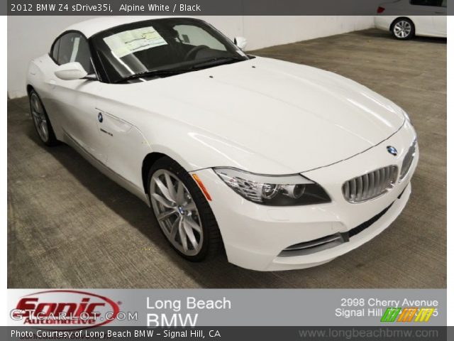 2012 BMW Z4 sDrive35i in Alpine White