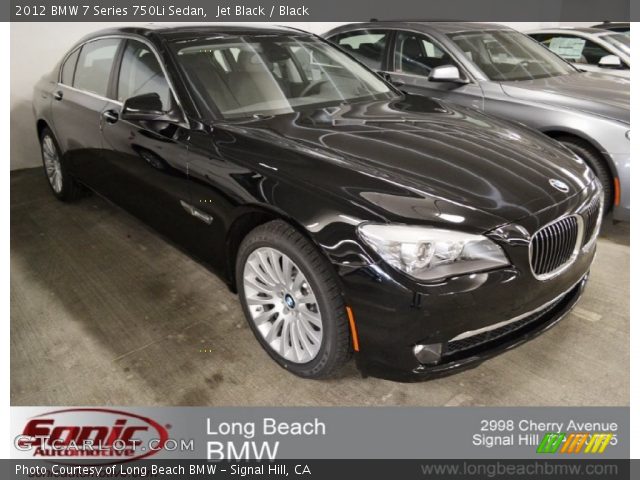 2012 BMW 7 Series 750Li Sedan in Jet Black