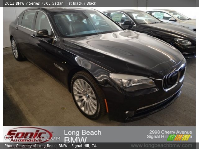 2012 BMW 7 Series 750Li Sedan in Jet Black