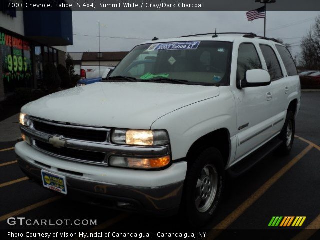 2003 Chevrolet Tahoe LS 4x4 in Summit White