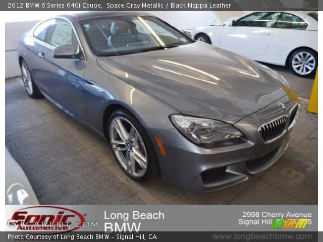 2012 BMW 6 Series 640i Coupe in Space Gray Metallic