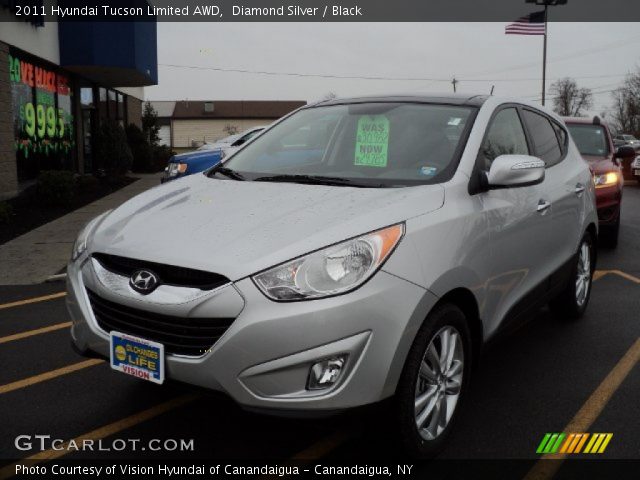 2011 Hyundai Tucson Limited AWD in Diamond Silver