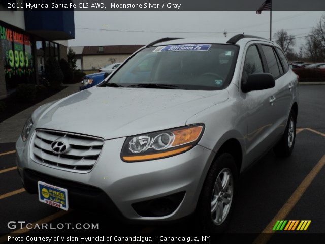 2011 Hyundai Santa Fe GLS AWD in Moonstone Silver