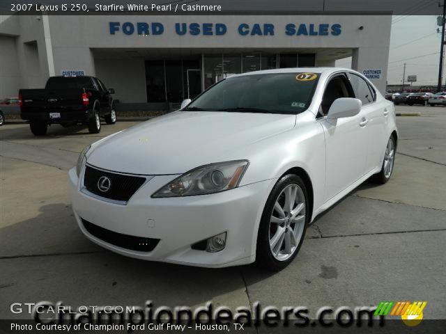 2007 Lexus IS 250 in Starfire White Pearl
