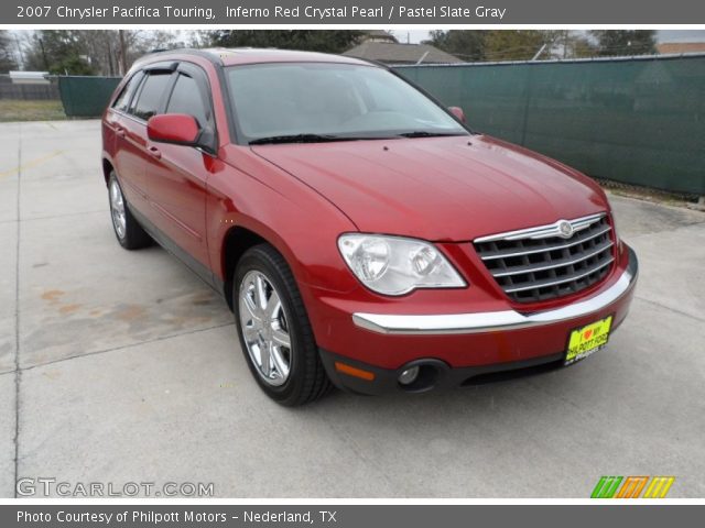 2007 Chrysler Pacifica Touring in Inferno Red Crystal Pearl
