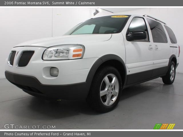 2006 Pontiac Montana SV6 in Summit White
