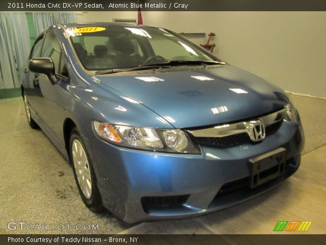 2011 Honda Civic DX-VP Sedan in Atomic Blue Metallic