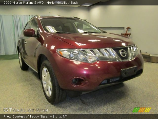 2009 Nissan Murano S AWD in Merlot Metallic