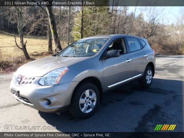 2011 Nissan Rogue S AWD in Platinum Graphite