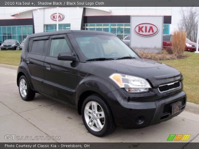 2010 Kia Soul + in Shadow Black