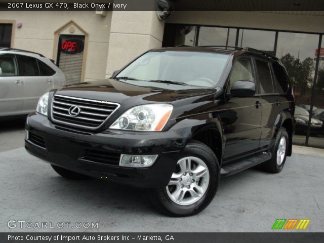 2007 Lexus GX 470 in Black Onyx