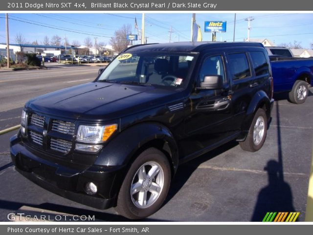 2011 Dodge Nitro SXT 4x4 in Brilliant Black Crystal Pearl