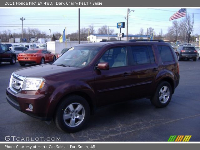 2011 Honda Pilot EX 4WD in Dark Cherry Pearl