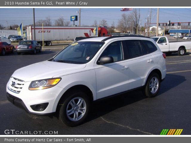 2010 Hyundai Santa Fe GLS in Pearl White