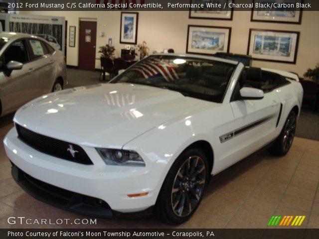 2012 Ford Mustang C/S California Special Convertible in Performance White