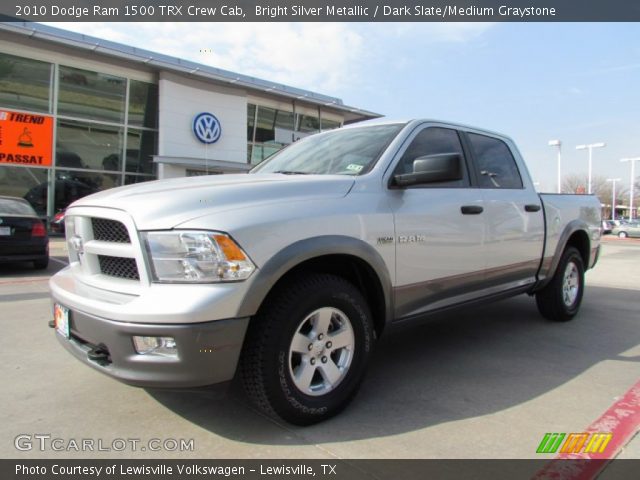 2010 Dodge Ram 1500 TRX Crew Cab in Bright Silver Metallic