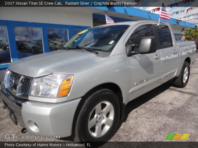 2007 Nissan Titan SE Crew Cab in Radiant Silver