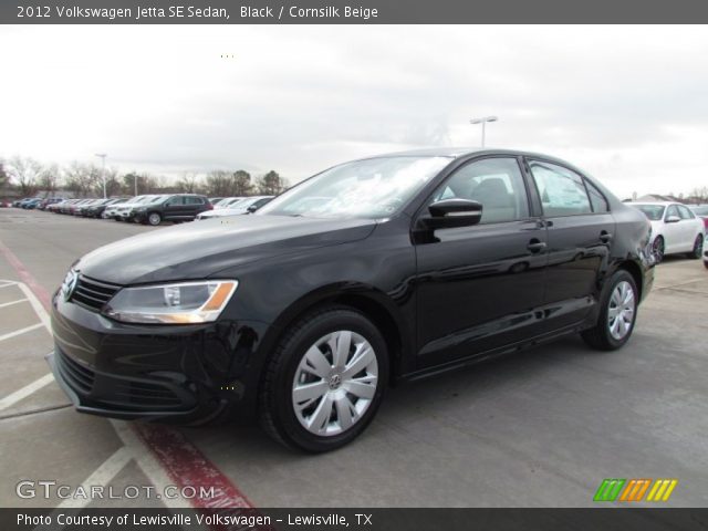 2012 Volkswagen Jetta SE Sedan in Black