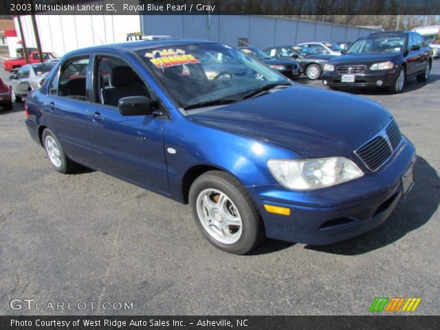 2003 Mitsubishi Lancer ES in Royal Blue Pearl