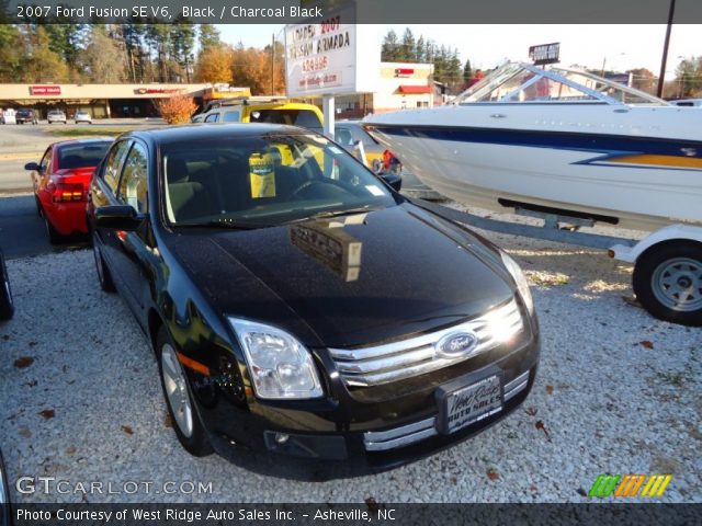 2007 Ford Fusion SE V6 in Black