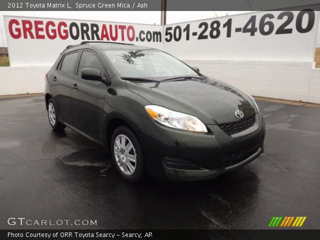 2012 Toyota Matrix L in Spruce Green Mica