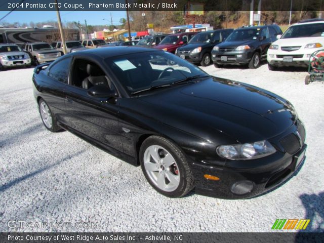 2004 Pontiac GTO Coupe in Phantom Black Metallic