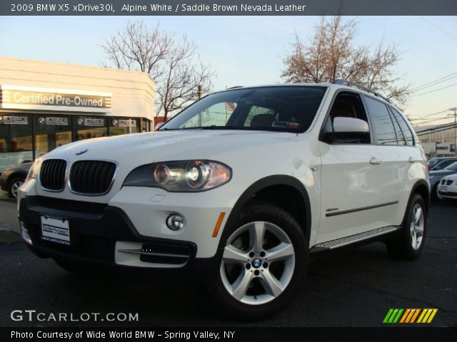 2009 BMW X5 xDrive30i in Alpine White