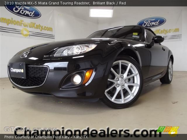2010 Mazda MX-5 Miata Grand Touring Roadster in Brilliant Black