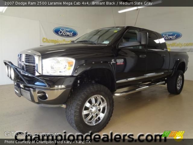 2007 Dodge Ram 2500 Laramie Mega Cab 4x4 in Brilliant Black