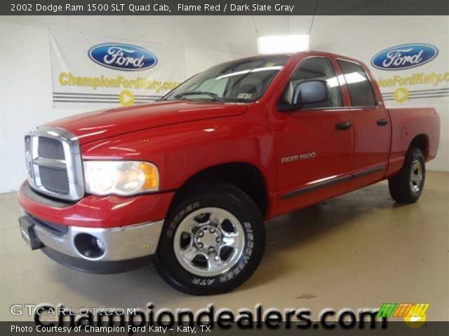 2002 Dodge Ram 1500 SLT Quad Cab in Flame Red