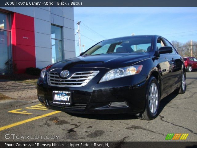 2008 Toyota Camry Hybrid in Black