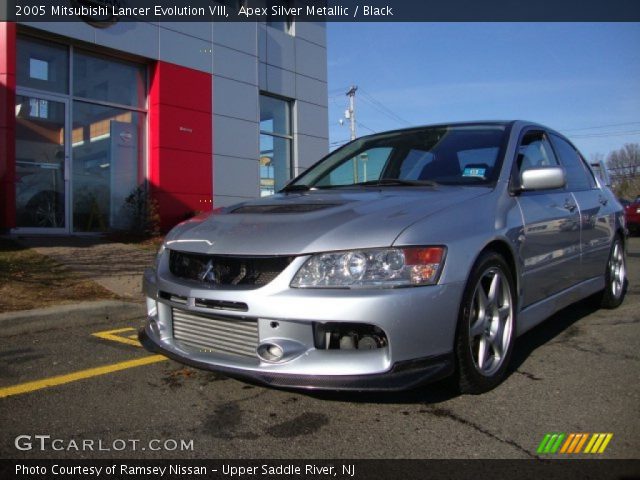 2005 Mitsubishi Lancer Evolution VIII in Apex Silver Metallic