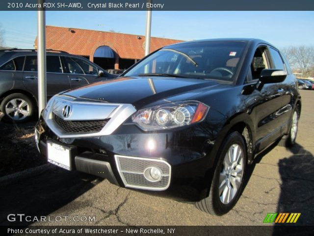 2010 Acura RDX SH-AWD in Crystal Black Pearl