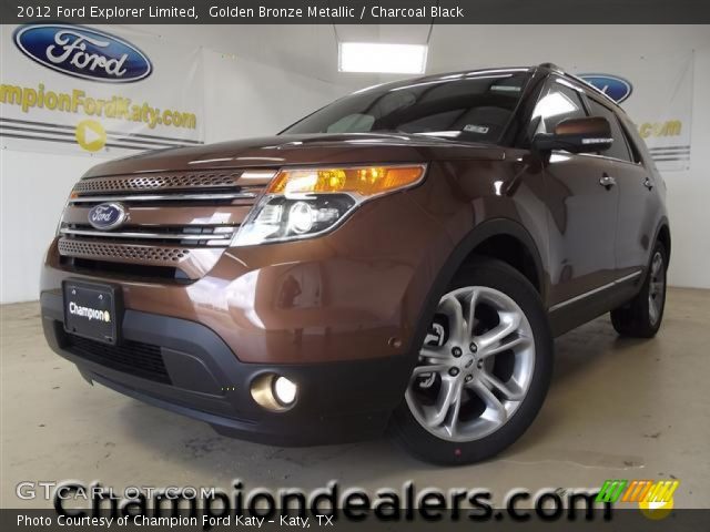 2012 Ford Explorer Limited in Golden Bronze Metallic