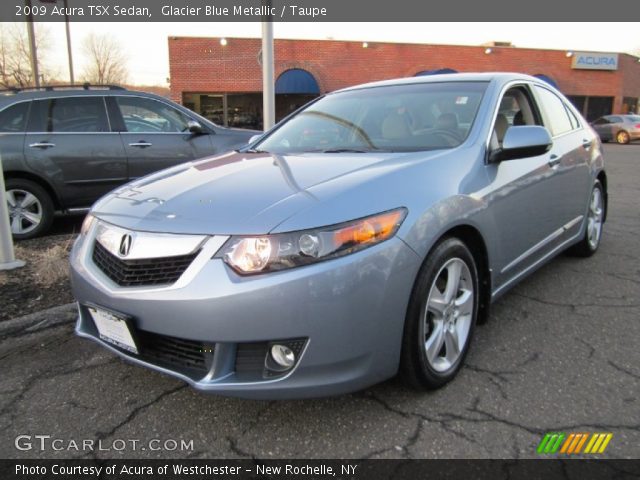 2009 Acura TSX Sedan in Glacier Blue Metallic