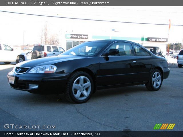 2001 Acura CL 3.2 Type S in Nighthawk Black Pearl