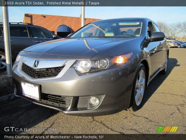 2009 Acura TSX Sedan in Polished Metal Metallic