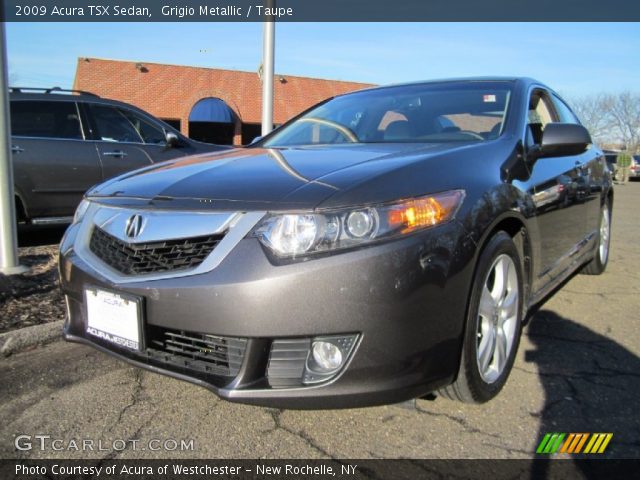 2009 Acura TSX Sedan in Grigio Metallic